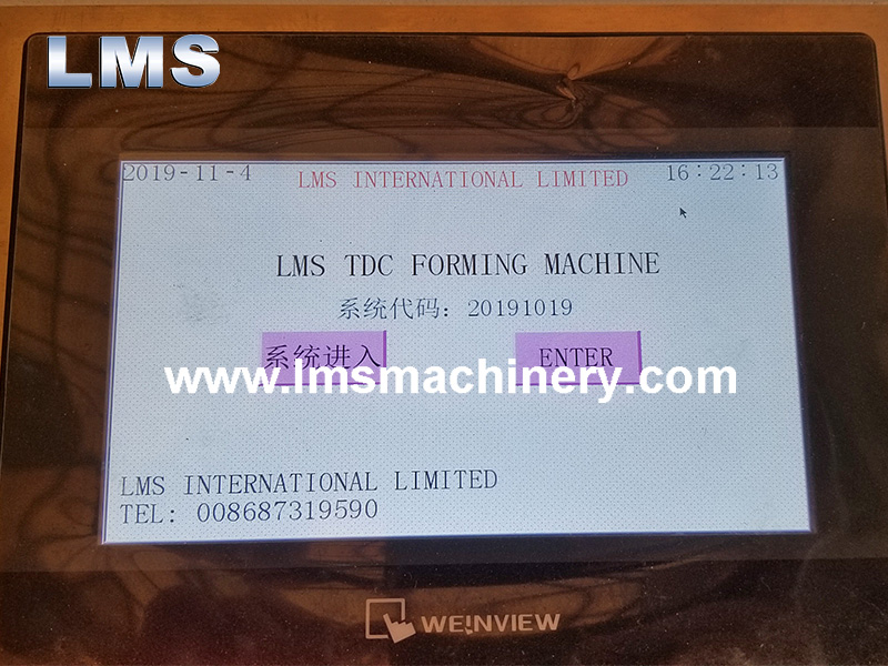 TDC Forming Machine