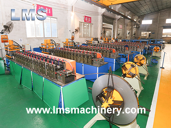 LMS Telescopic Channel Ball Bearing Drawer Slides Roll Forming Production Line