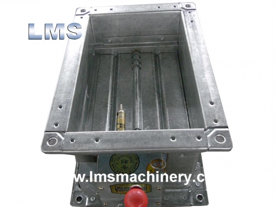 HVAC Steel Smoke Fire Damper Automatic Production Line