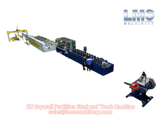LMS CU Drywall Partition Stud and Track Roll Forming Machine