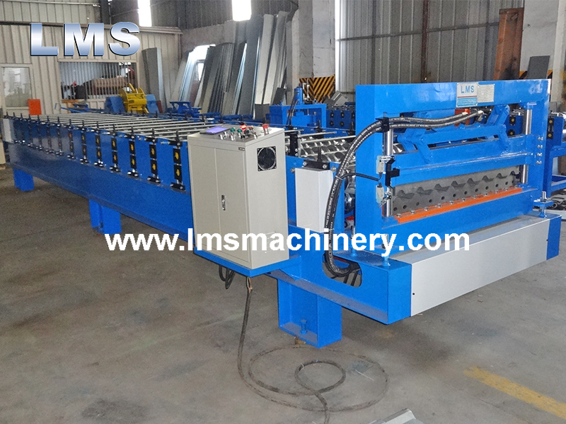 Trapezoidal Roof Sheet Roll Forming Machine
