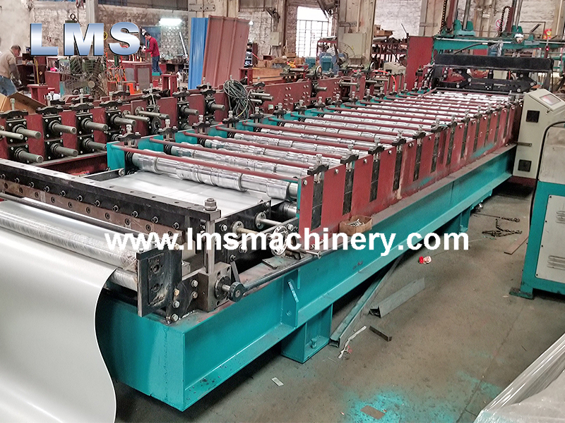 Trapezoidal Roof Sheet Roll Forming Machine