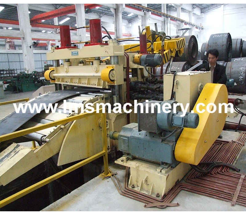 Steel slitting line