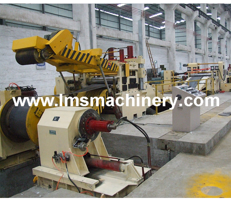 Steel slitting line