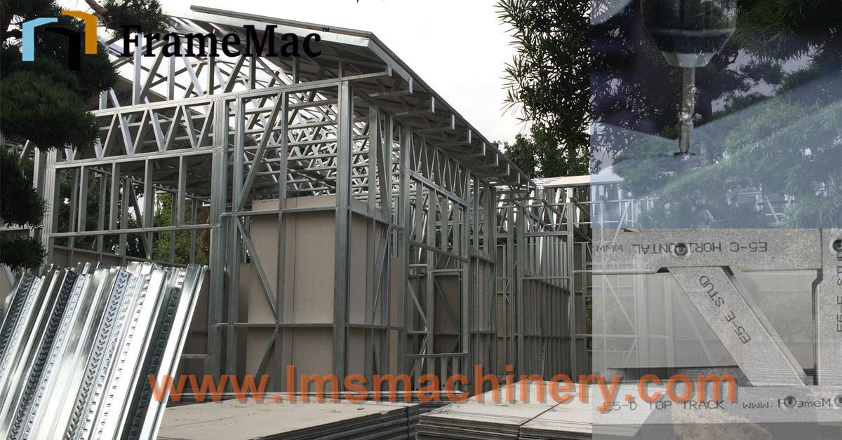 light steel frame house machine