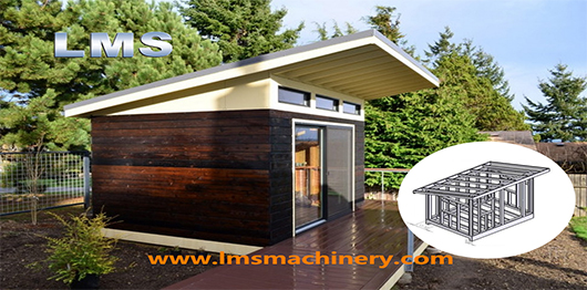 light steel frame house machine