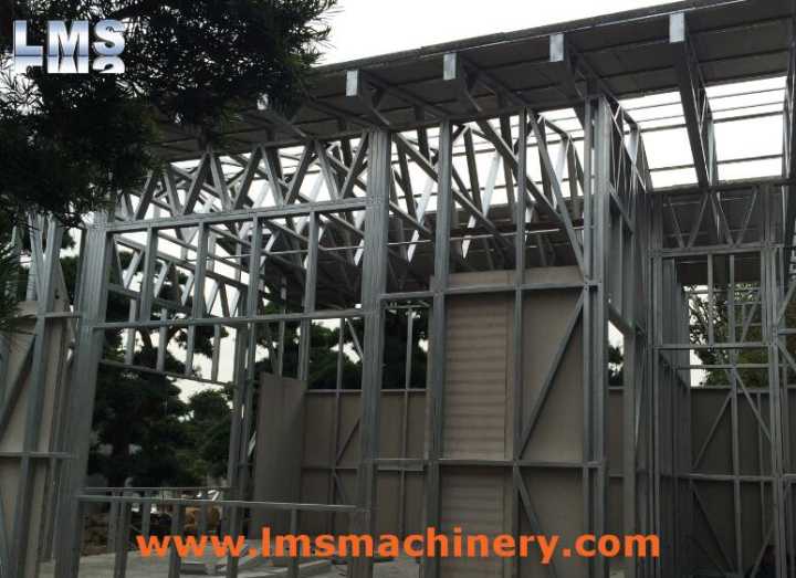 light steel frame house machine