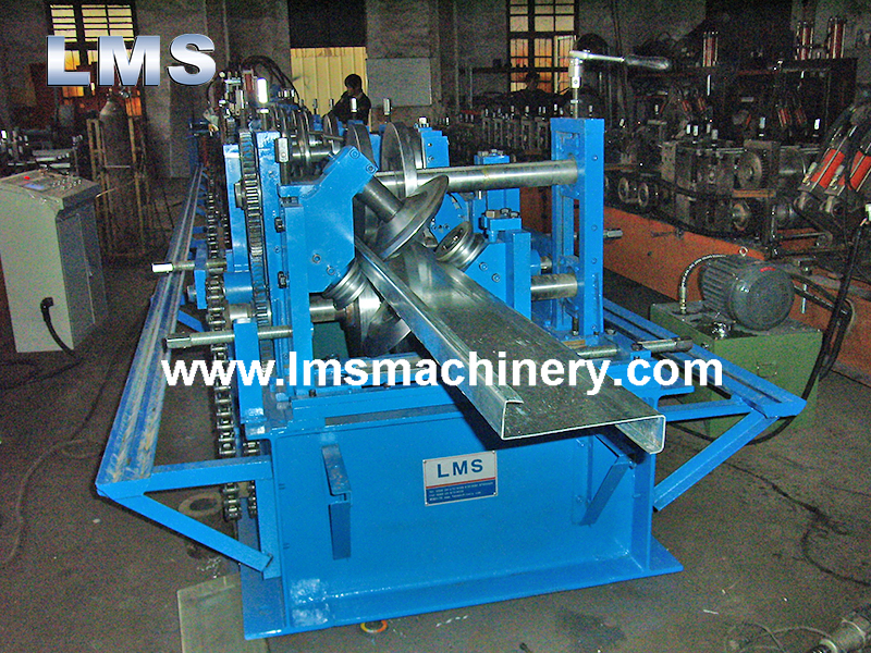 Steel C Z Purlin Frame Roll Forming Machine