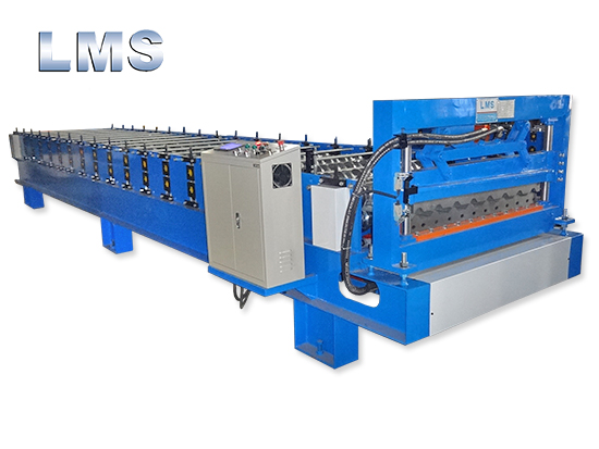 LMS Metal Trapezoidal Roof Roll Forming Machine