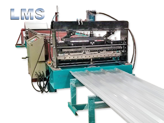 LMS Trapezoidal Pattern Roof Tile Roll Forming Machine