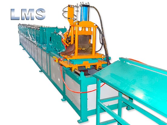 LMS Door Frame Roll Forming Machine With Punching