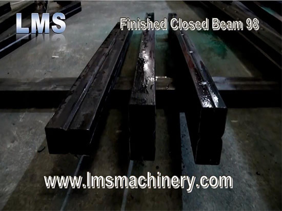 LMS CLOSED BEAM ROLL FORMING MACHINE