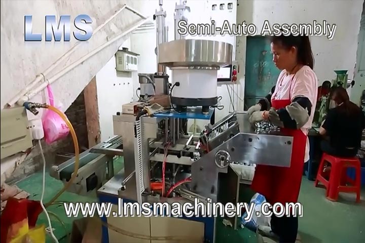 Lms Telescopic Channel Drawer Slide Semi Auto Assembly Line